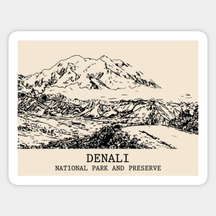 Denali National Park and Preserve Sticker